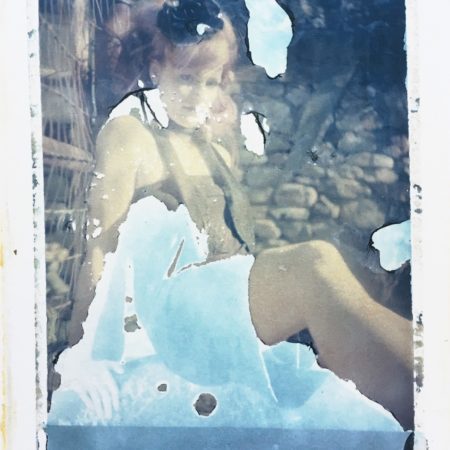 Lauren Polaroid Emulsion Transfer