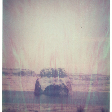 Lone Rock 2 - Original Polaroid