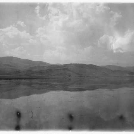 Clark Canyon Reservoir 1 - Original Polaroid