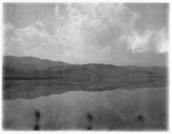 Clark Canyon Reservoir 1 - Original Polaroid