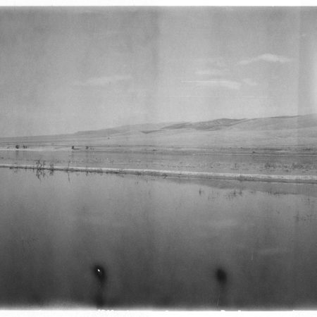 Clark Canyon Reservoir - Original Polaroid