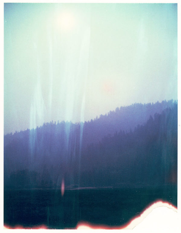 Painted Rocks 2 - Original Polaroid
