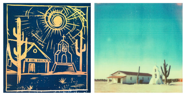 Desert Mission Print Set - Framed
