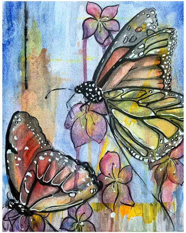 Shaking Out the Butterflies Print
