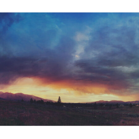 Backyard Sunset Print Set
