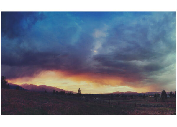 Backyard Sunset Print Set
